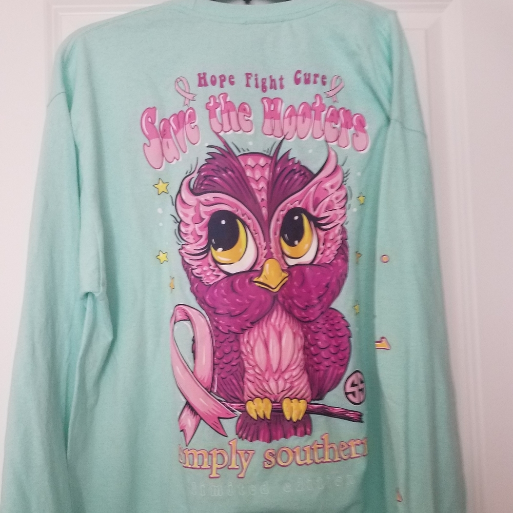 NWT Simply Southern Ls tee